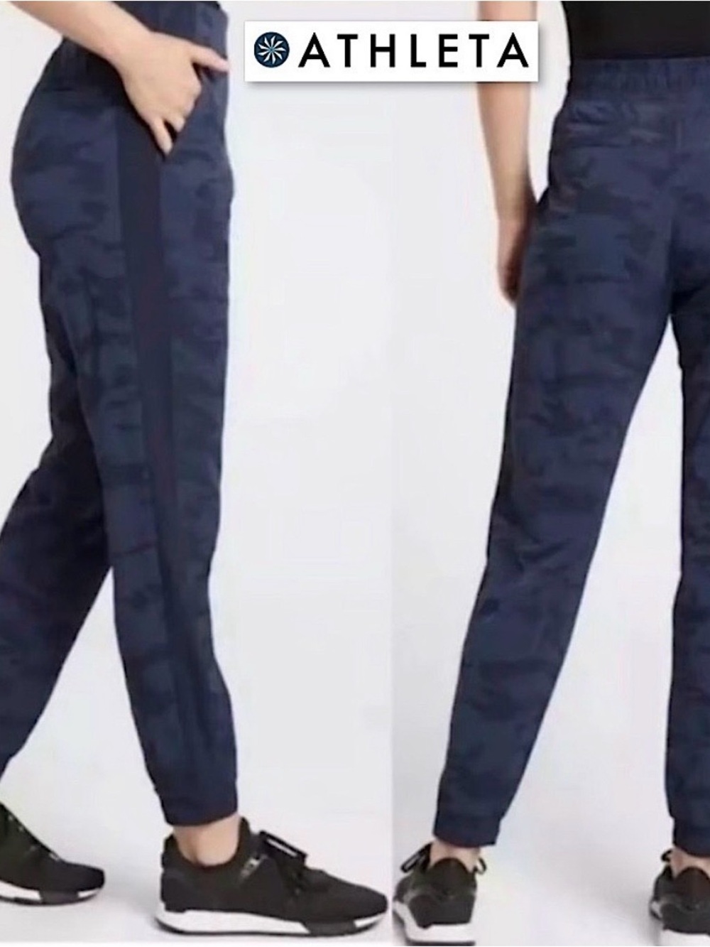 Athleta Brooklyn Textured Jogger in Navy